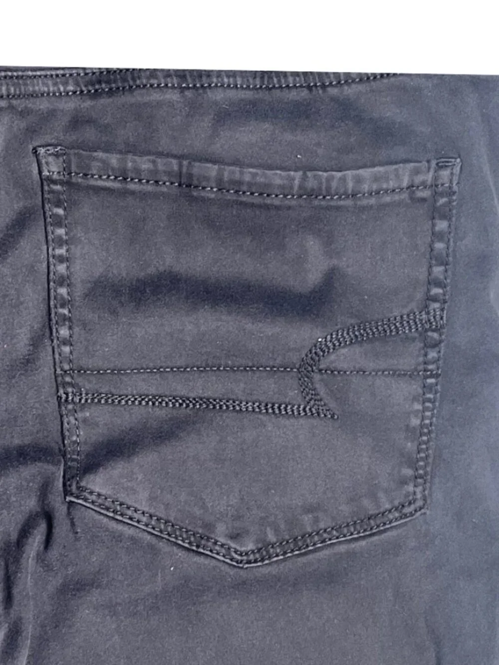 American Eagle Super Super Stretch X Hi-Rise Jegging Black Gray Size 6 Regular